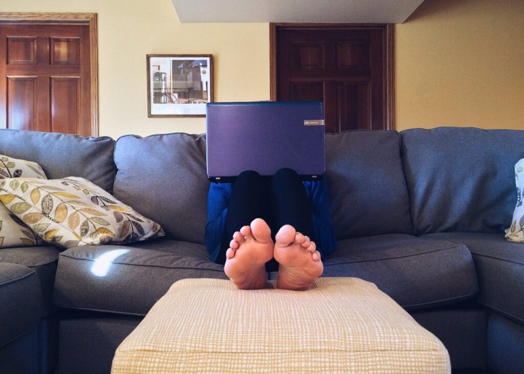 apartment comfortable contemporary couch